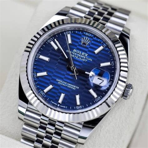 rolex light blue dial replica|rolex datejust 41 blue dial.